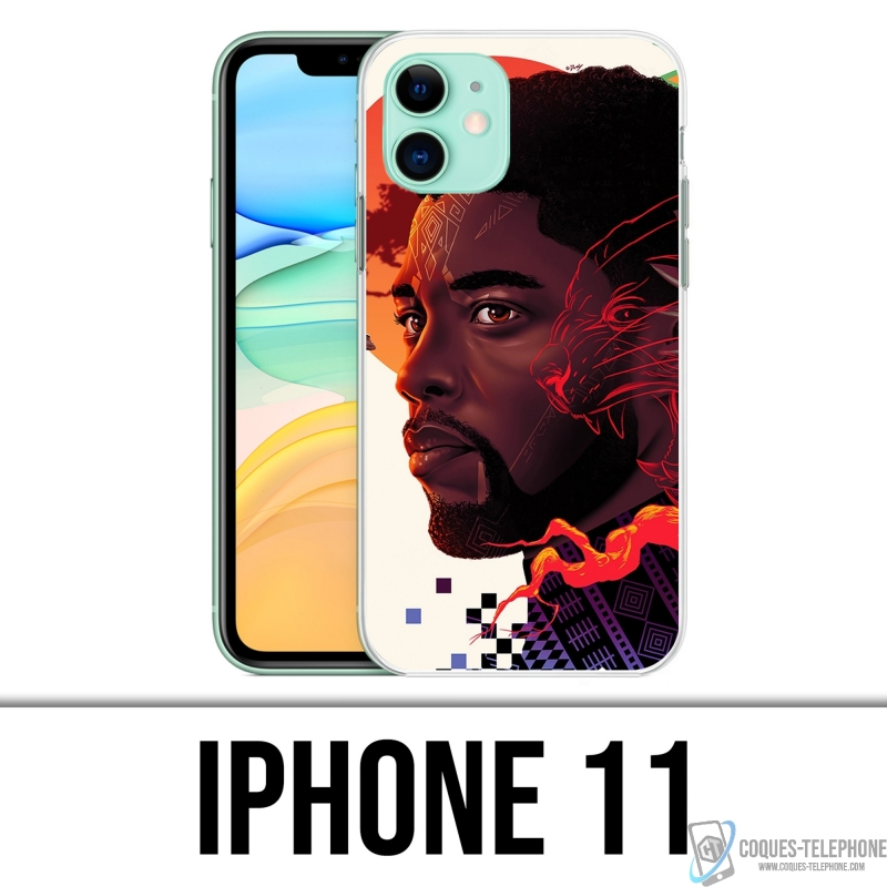 Coque iPhone 11 - Chadwick Black Panther