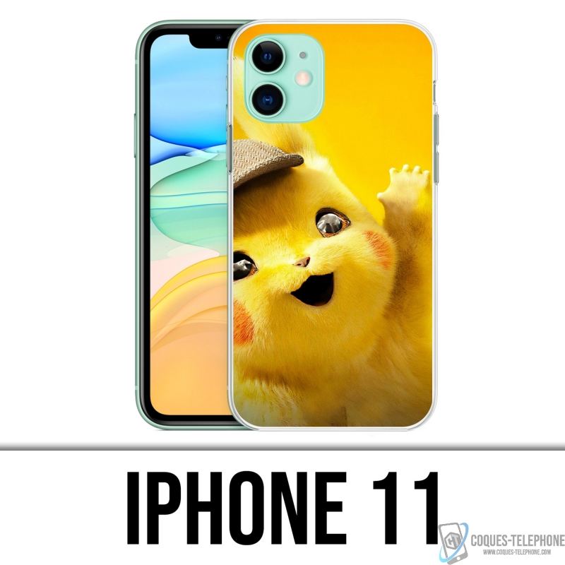 Custodia per iPhone 11 - Pikachu Detective