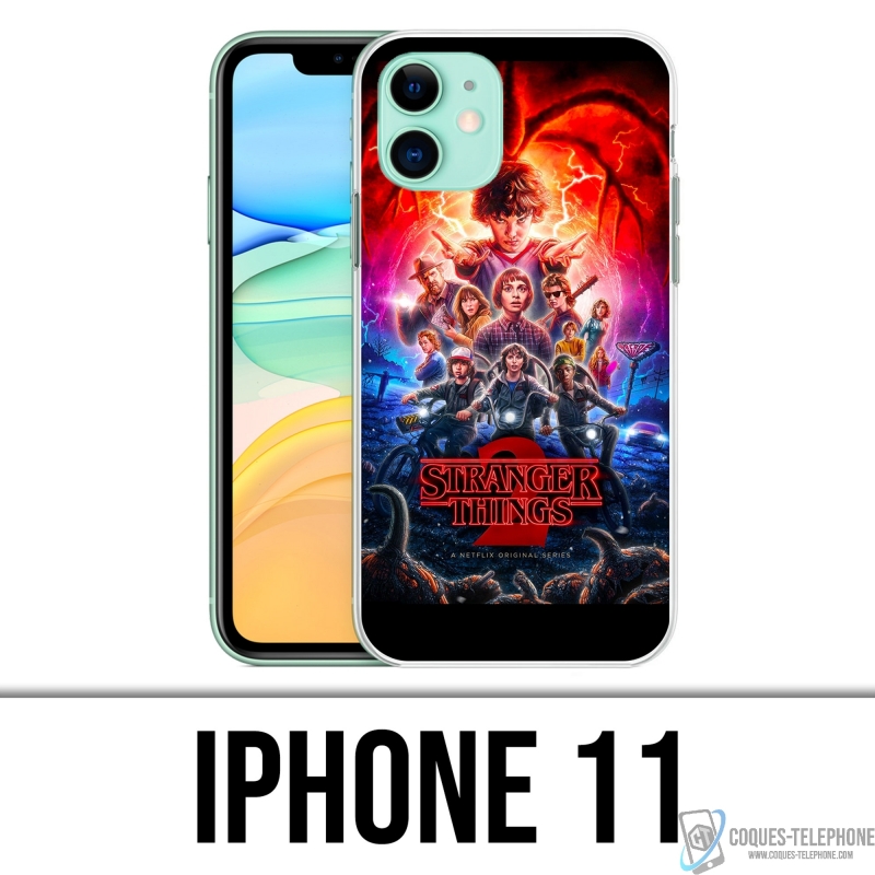 Póster Funda para iPhone 11 - Cosas más extrañas