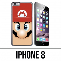 Coque iPhone 8 - Mario Face