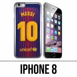 Funda iPhone 8 - Messi Barcelona 10