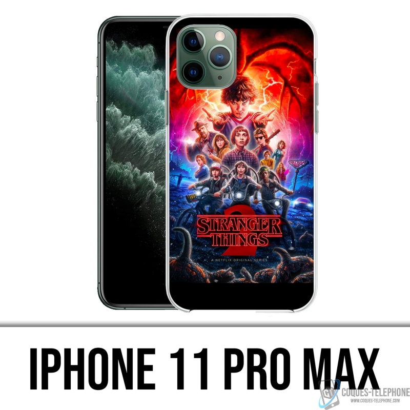 Coque iPhone 11 Pro Max - Stranger Things Poster