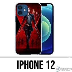 Custodia per iPhone 12 - Poster di vedova nera