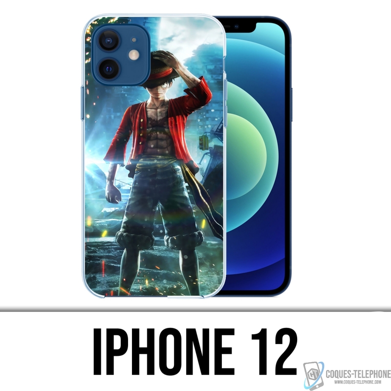 Funda Para Iphone 12 One Piece Luffy Jump Force