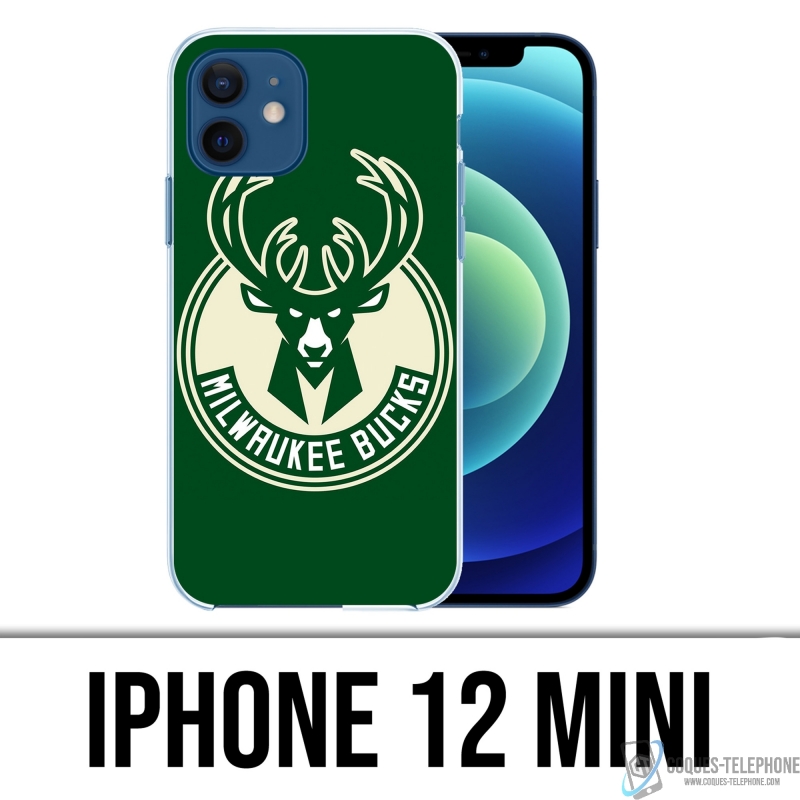 Mini custodia per iPhone 12 - Milwaukee Bucks