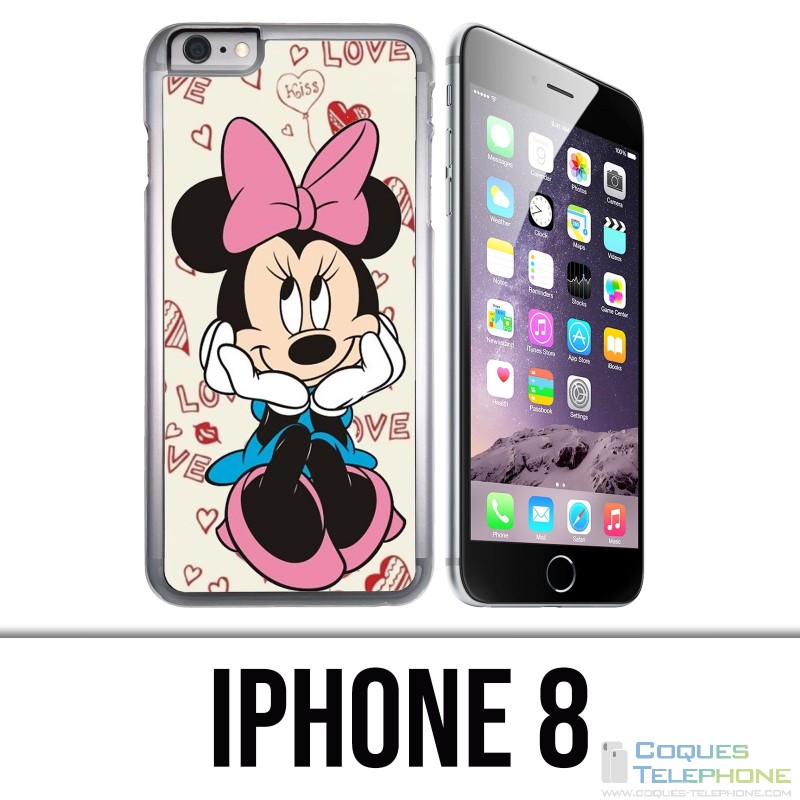 Coque iPhone 8 - Minnie Love