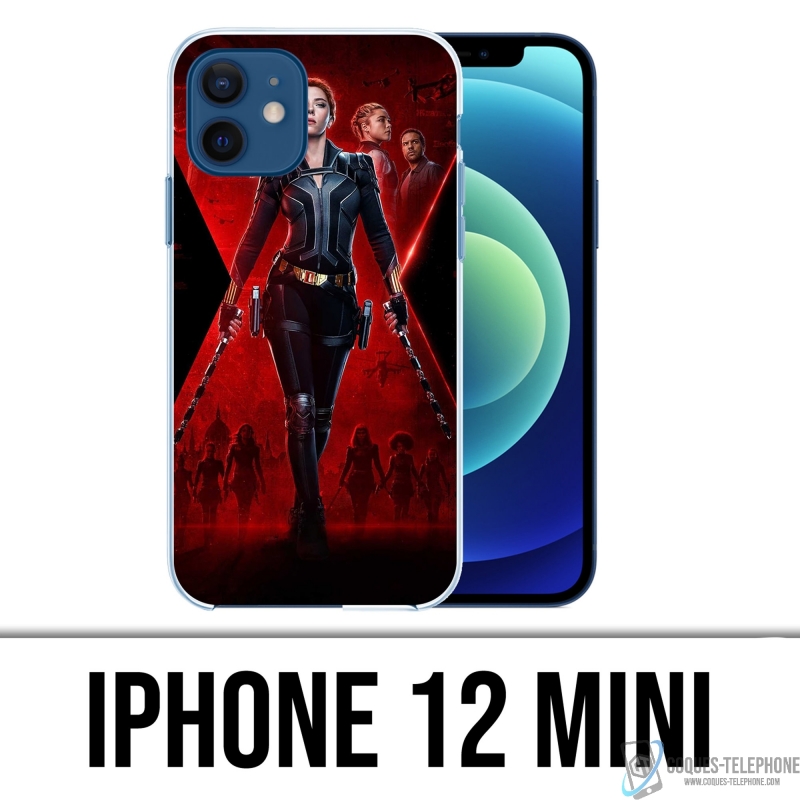 Coque iPhone 12 mini - Black Widow Poster