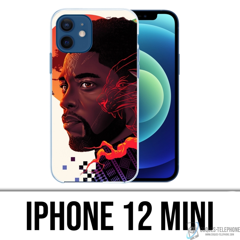 Coque iPhone 12 mini - Chadwick Black Panther