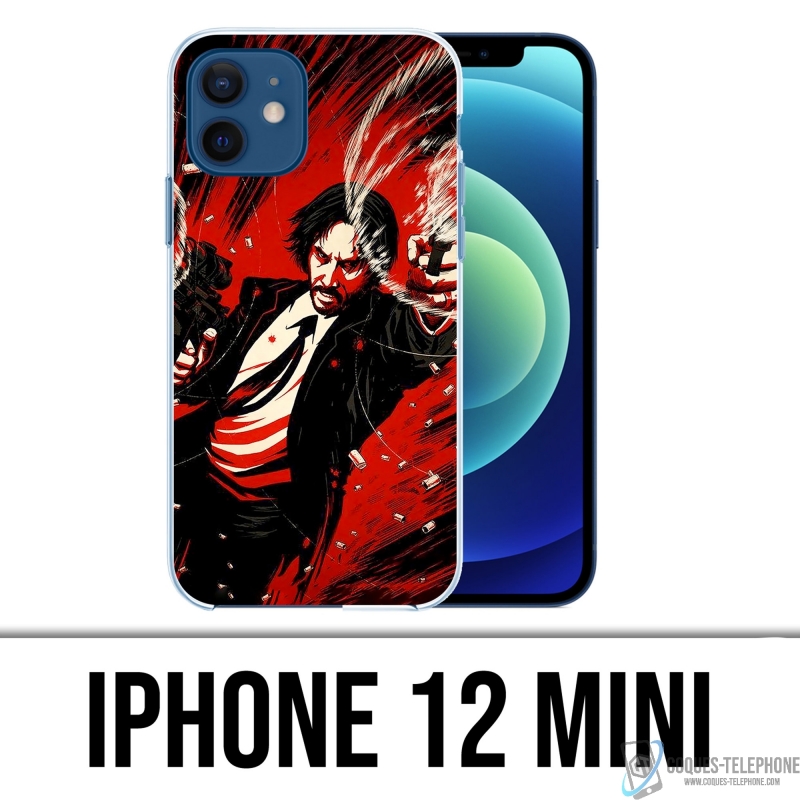 Coque iPhone 12 mini - John Wick Comics