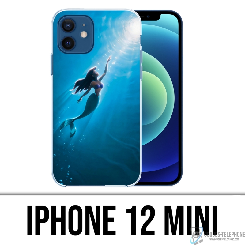 Coque iPhone 12 mini - La Petite Sirène Océan