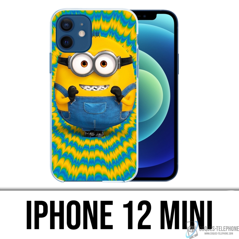 IPhone 12 Mini-Koffer - Minion aufgeregt