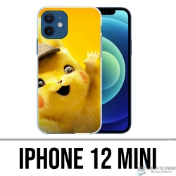 Coque iPhone 12 mini - Pikachu Detective