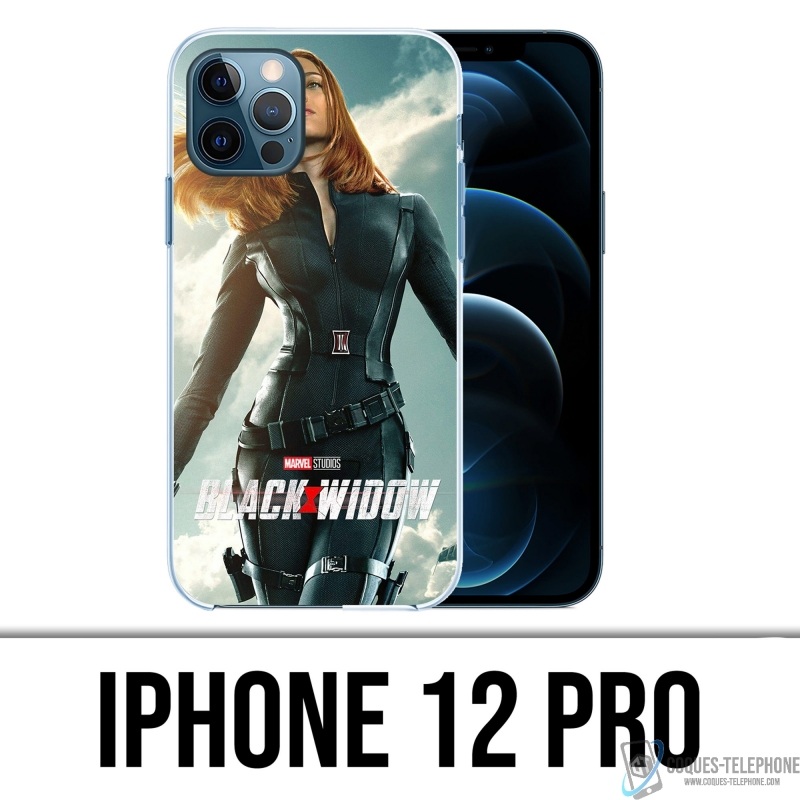 Coque iPhone 12 Pro - Black Widow Movie