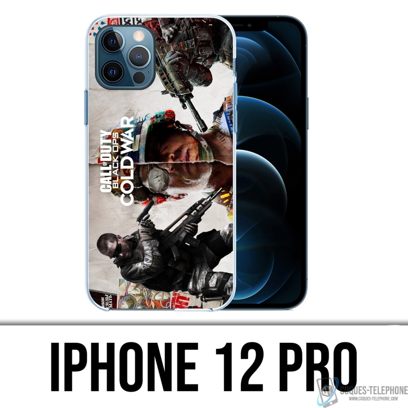 Coque iPhone 12 Pro - Call Of Duty Black Ops Cold War Paysage