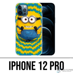 Coque iPhone 12 Pro - Minion Excited