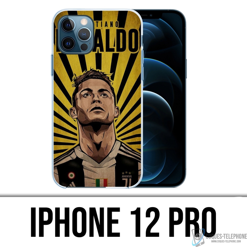 Funda para iPhone 12 Pro - Ronaldo Juventus Póster