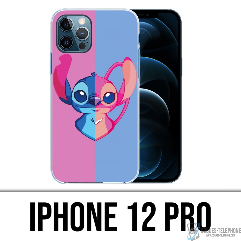 Carcasa para iPhone 12 Pro - Stitch Angel Heart Split