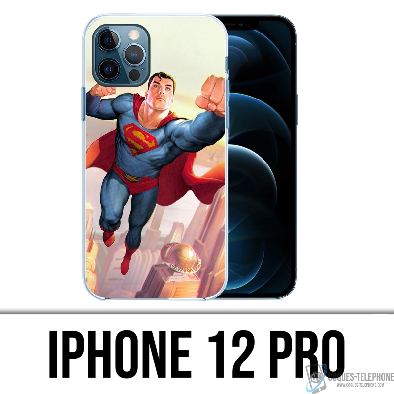 Coque iPhone 12 Pro - Superman Man Of Tomorrow