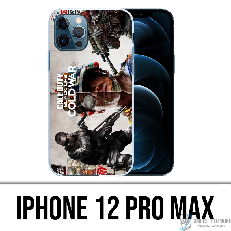 Coque iPhone 12 Pro Max - Call Of Duty Black Ops Cold War Paysage