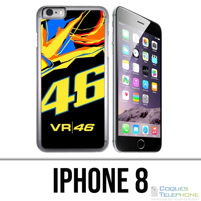 Custodia per iPhone 8 - Motogp Rossi Sole Luna