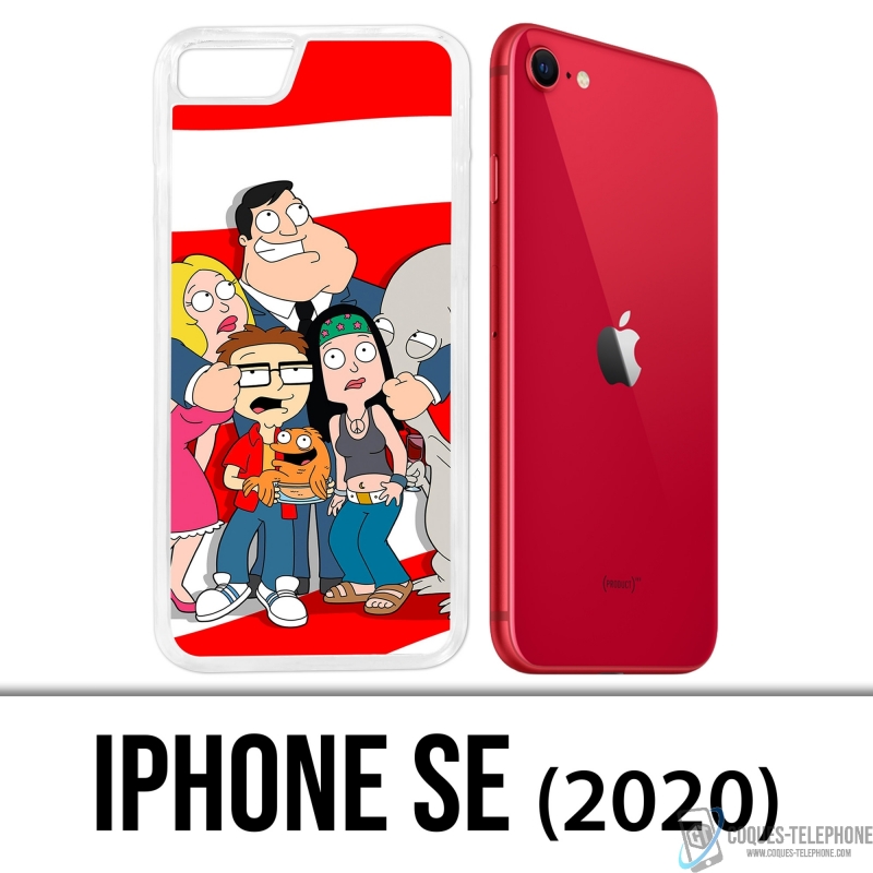 Coque iPhone SE 2020 - American Dad