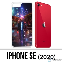 Funda para iPhone SE 2020 - John Wick X Cyberpunk