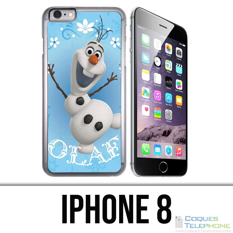 Coque iPhone 8 - Olaf Neige