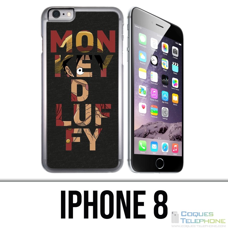 Coque iPhone 8 - One Piece Monkey D.Luffy