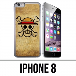 Coque iPhone 8 - One Piece Vintage Logo