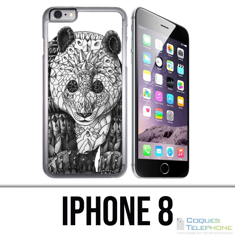 Funda iPhone 8 - Panda Azteque