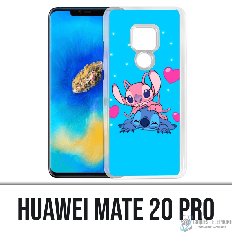 Coque Huawei Mate 20 Pro - Stitch Angel Love