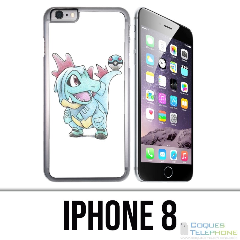 Coque iPhone 8 - Pokémon bébé Kaiminus