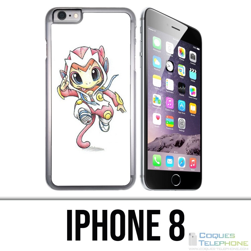 Coque iPhone 8 - Pokémon bébé Ouisticram