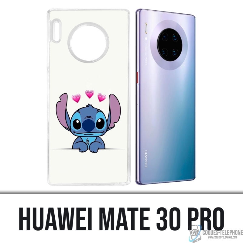 Coque Huawei Mate 30 Pro - Stitch Amoureux