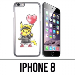 Coque iPhone 8 - Pokémon bébé Pikachu