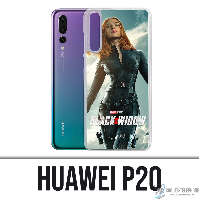 Custodia per Huawei P20 - Black Widow Movie