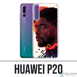 Coque Huawei P20 - Chadwick Black Panther