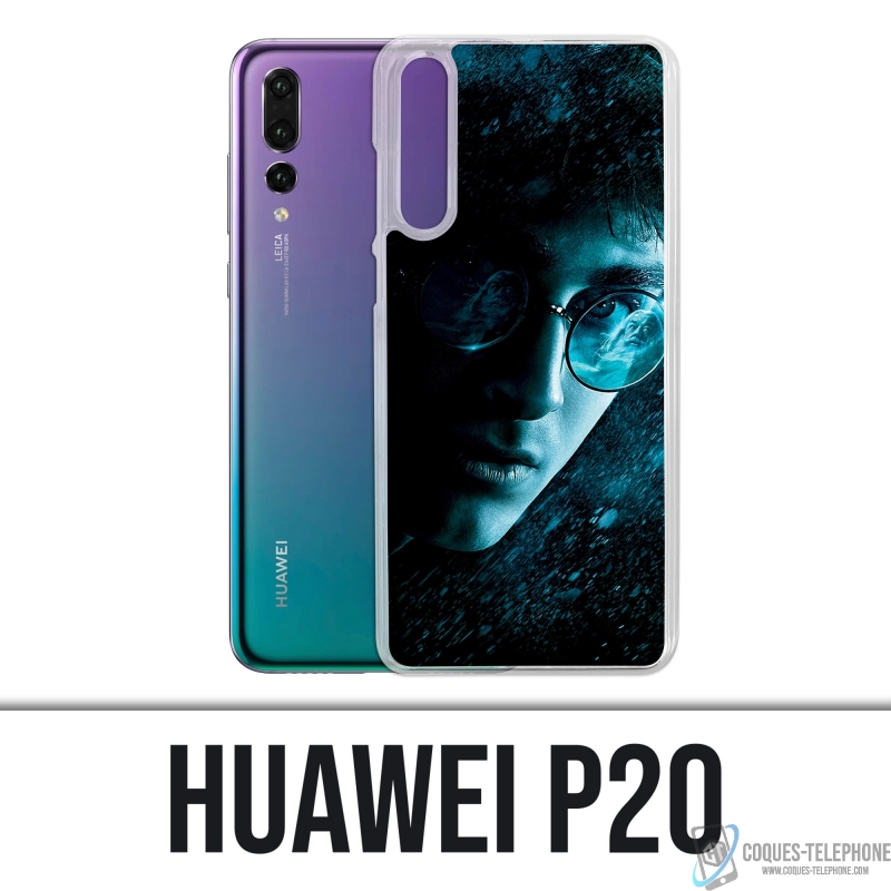 Custodia per Huawei P20 - Occhiali Harry Potter