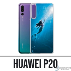 Custodia per Huawei P20 - La Sirenetta Oceano