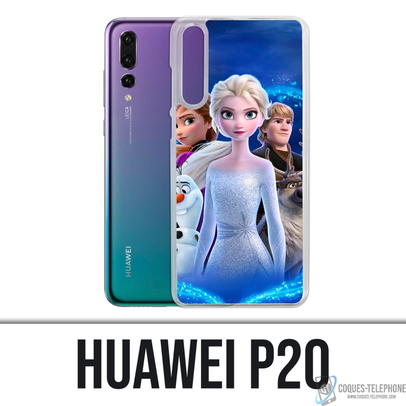 Coque Huawei P20 - La Reine Des Neiges 2 Personnages