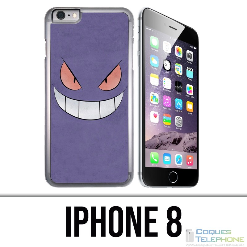 Custodia per iPhone 8: Pokémon Ectoplasma