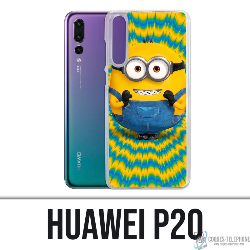 Huawei P20 Case - Minion aufgeregt