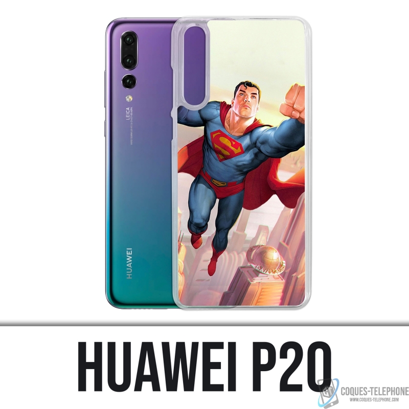 Custodie e protezioni Huawei P20 - Superman Man Of Tomorrow