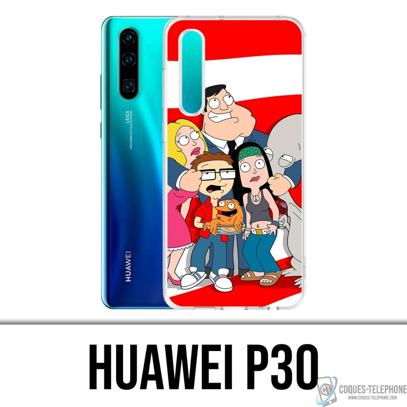 Huawei P30 Case - amerikanischer Vater