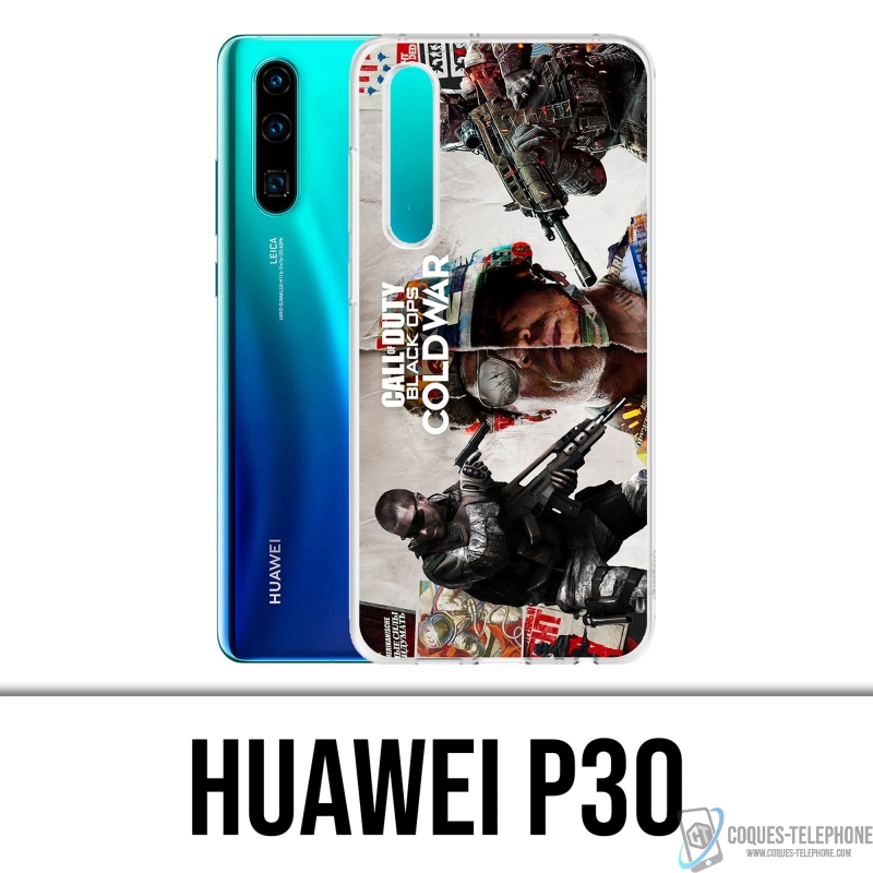 Funda Huawei P30 - Paisaje de la Guerra Fría de Call Of Duty Black Ops