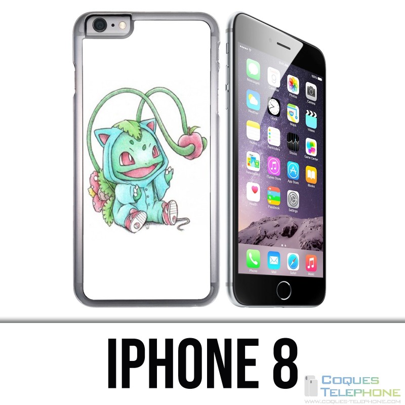 Coque iPhone 8 - Pokémon Bébé Bulbizarre