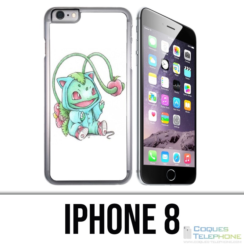 Custodia per iPhone 8 - Pokémon Bulbizarre