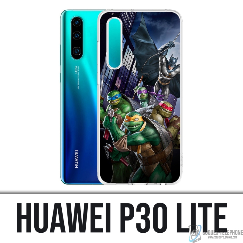 Huawei P30 Lite Case - Batman gegen Teenage Mutant Ninja Turtles