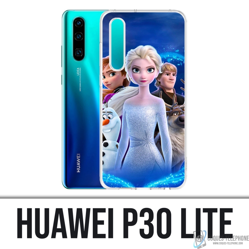 Funda Huawei P30 Lite - Personajes Frozen 2