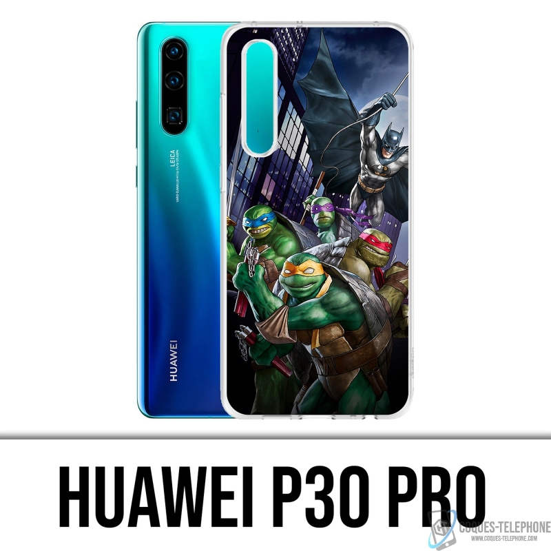 Coque Huawei P30 Pro - Batman Vs Tortues Ninja